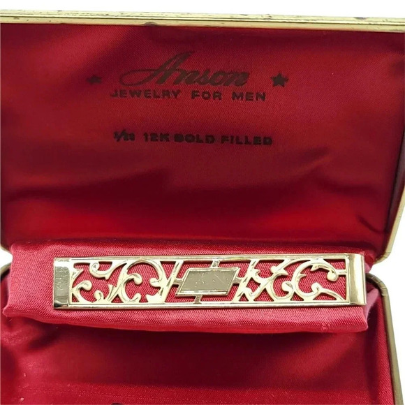 Anson Engravable 12kt Gold Filled Mid Century Mode - Picture 2 of 6
